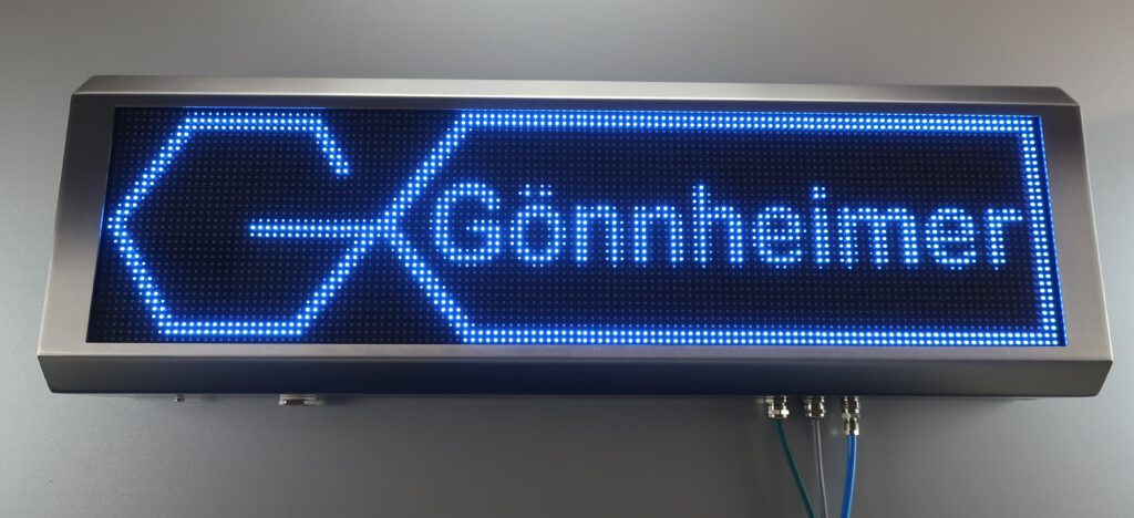 Ex p-Großanzeige Matrix LED