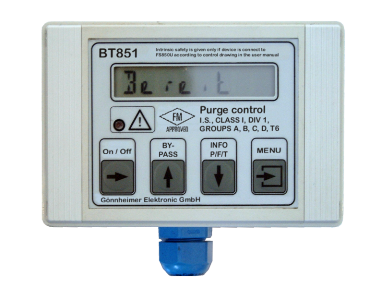 Bedientableau BT851